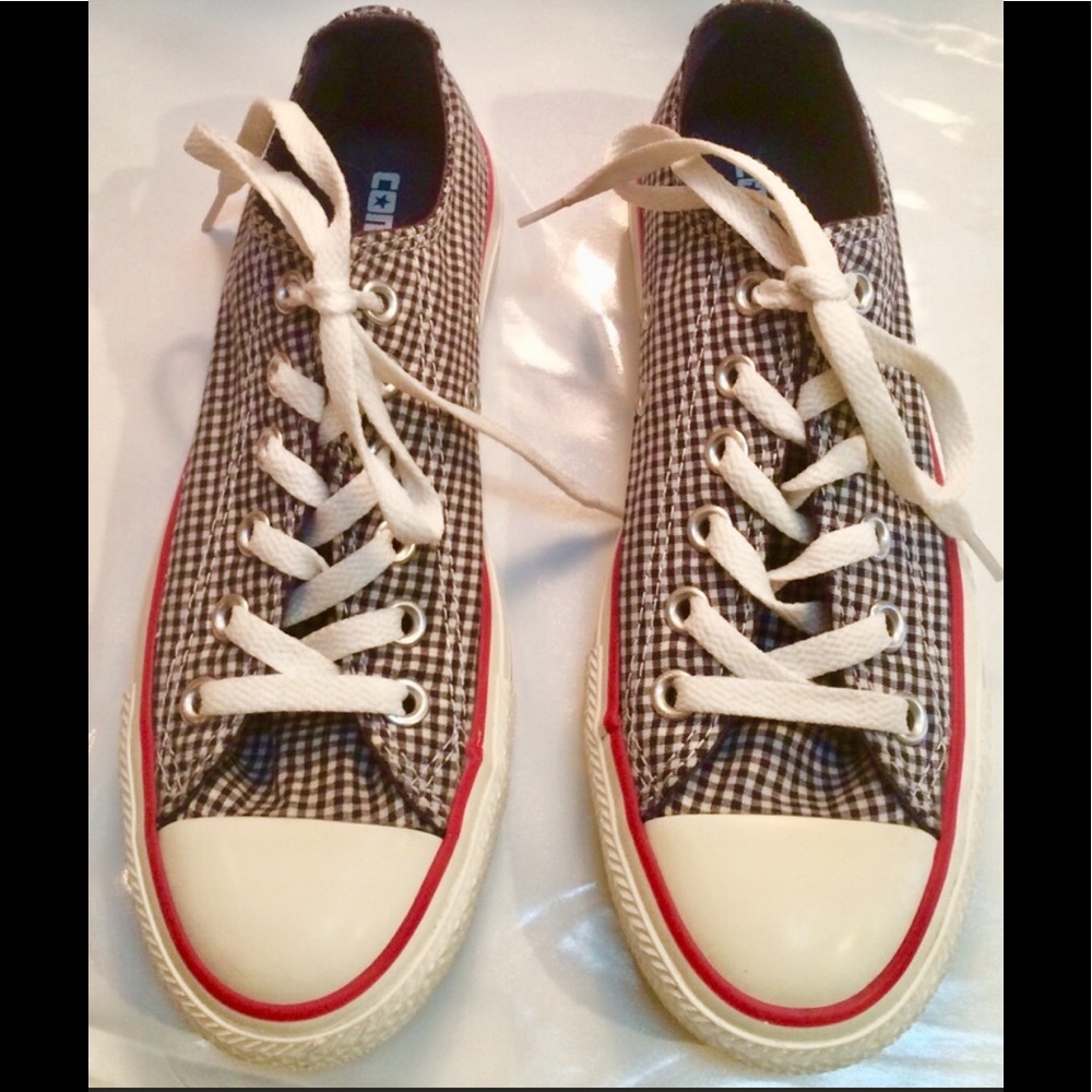 CONVERSEALL STAR GINGHAM PRINT
